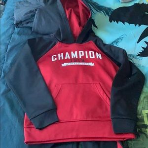 Red and black champion set